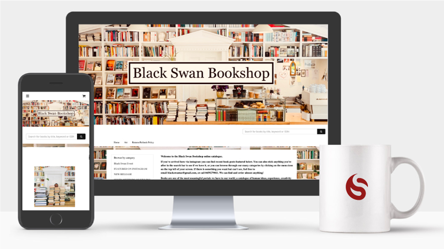 ecommerce website for bookstores