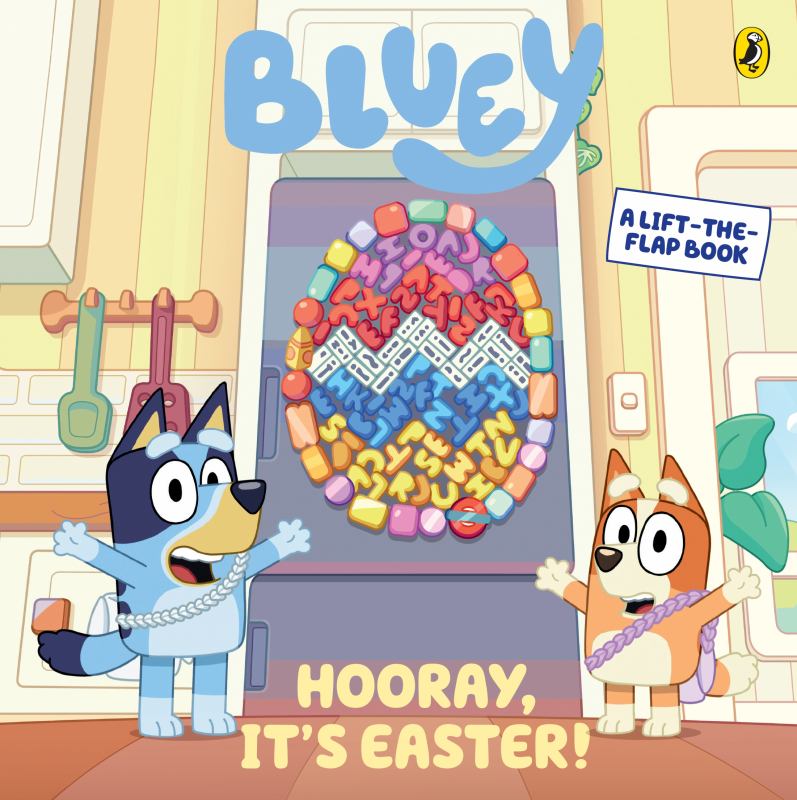 Bluey- Hooray, It's Easter! A Lift-the-Flap Book (BB)